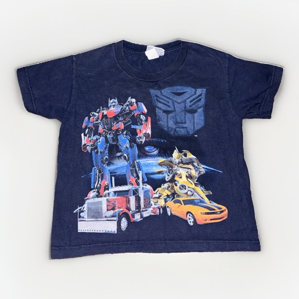 2009 Transformers  Optimus Prime Bumblebee Youth Size 8 Movie Promo